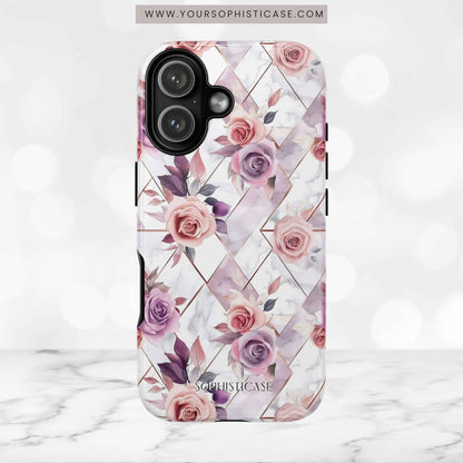 Royal Floral in Blush Manor - Tough Phone Case