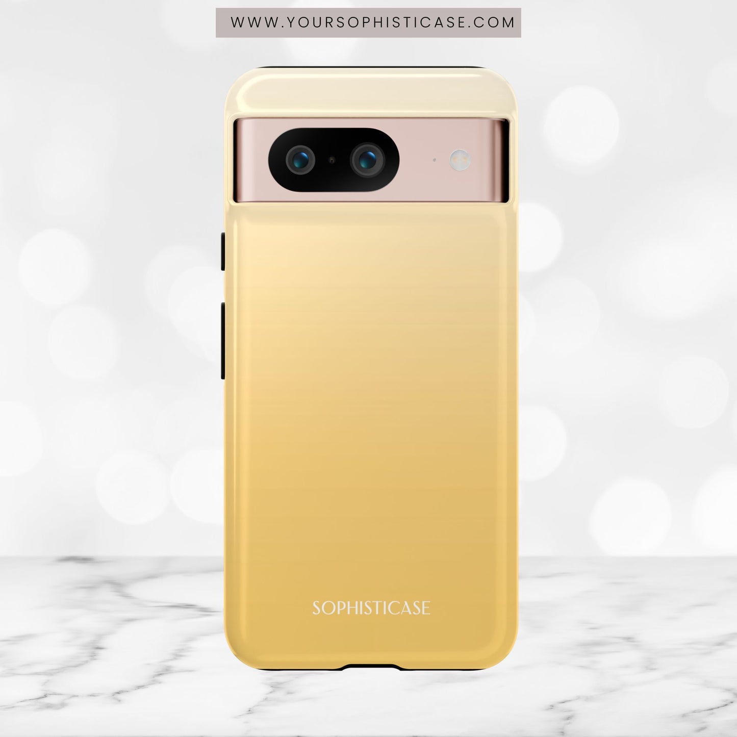 Heavenly in Mustard - Tough Phone Case