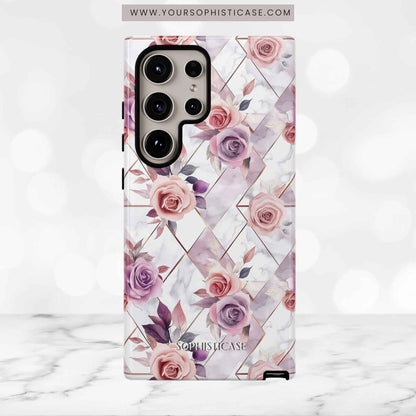 Royal Floral in Blush Manor - Tough Phone Case