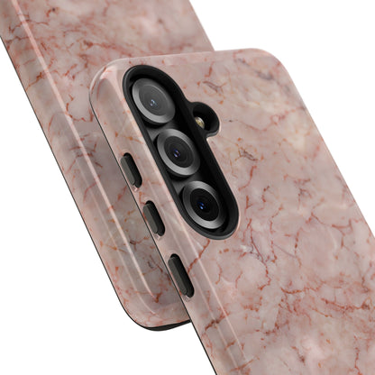 Marble Opulence in Pink - iPhone Case, Samsung Galaxy Case, Google Pixel Case