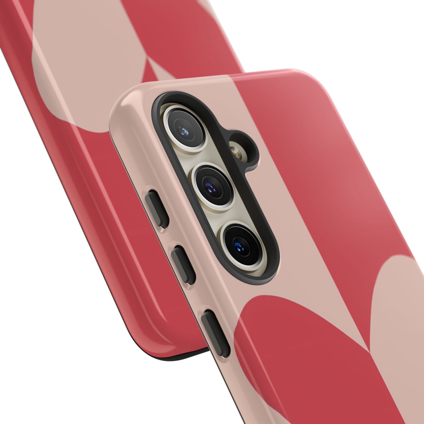 Be Mine in Red and Brown - iPhone Case, Samsung Galaxy Case, Google Pixel Case