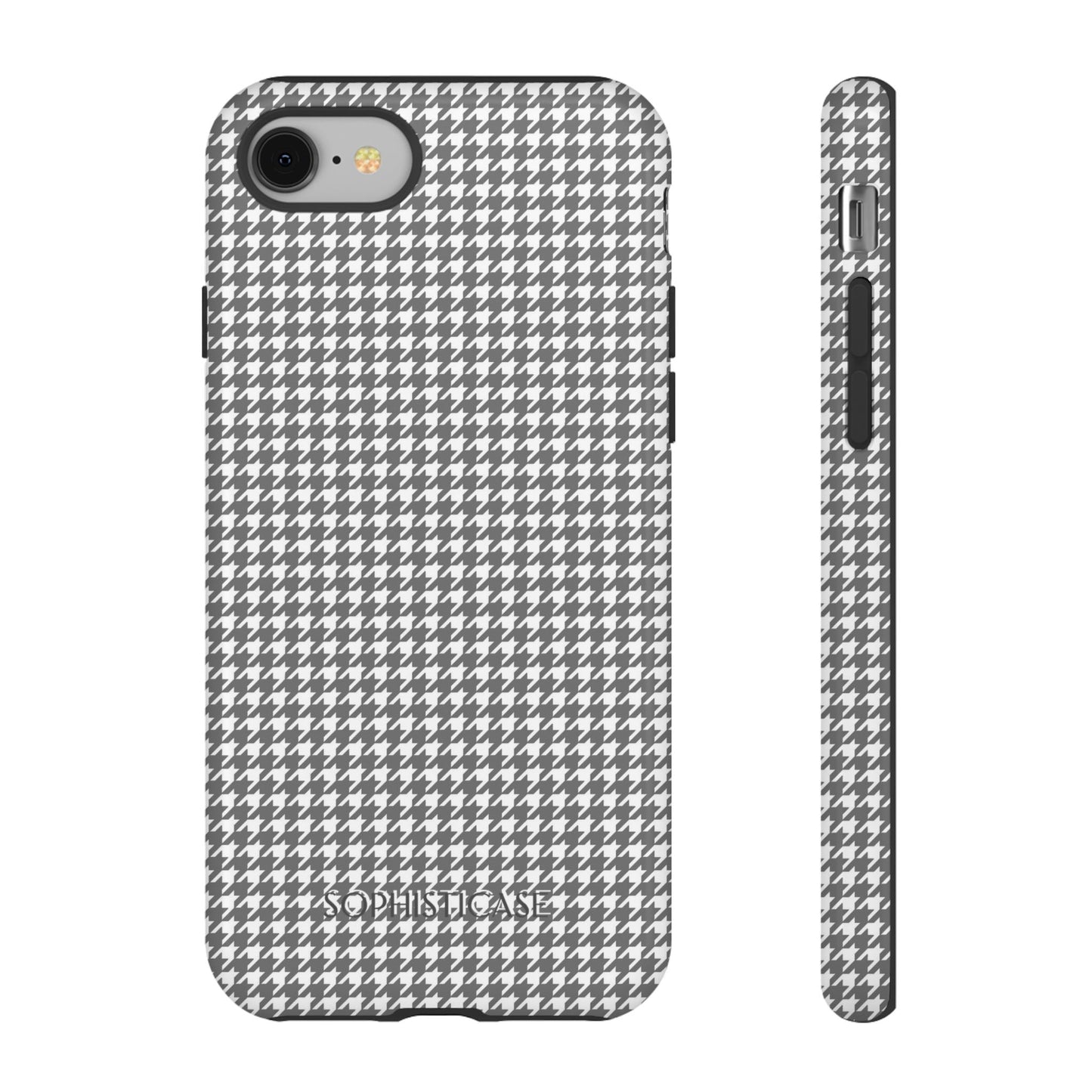 Tough Case - Houndstooth in Grey