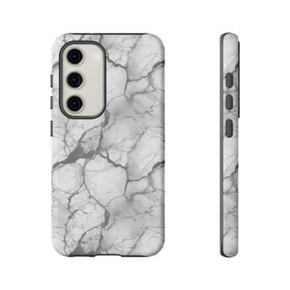 Marble Opulence in Charcoal Grey - Samsung Galaxy Case