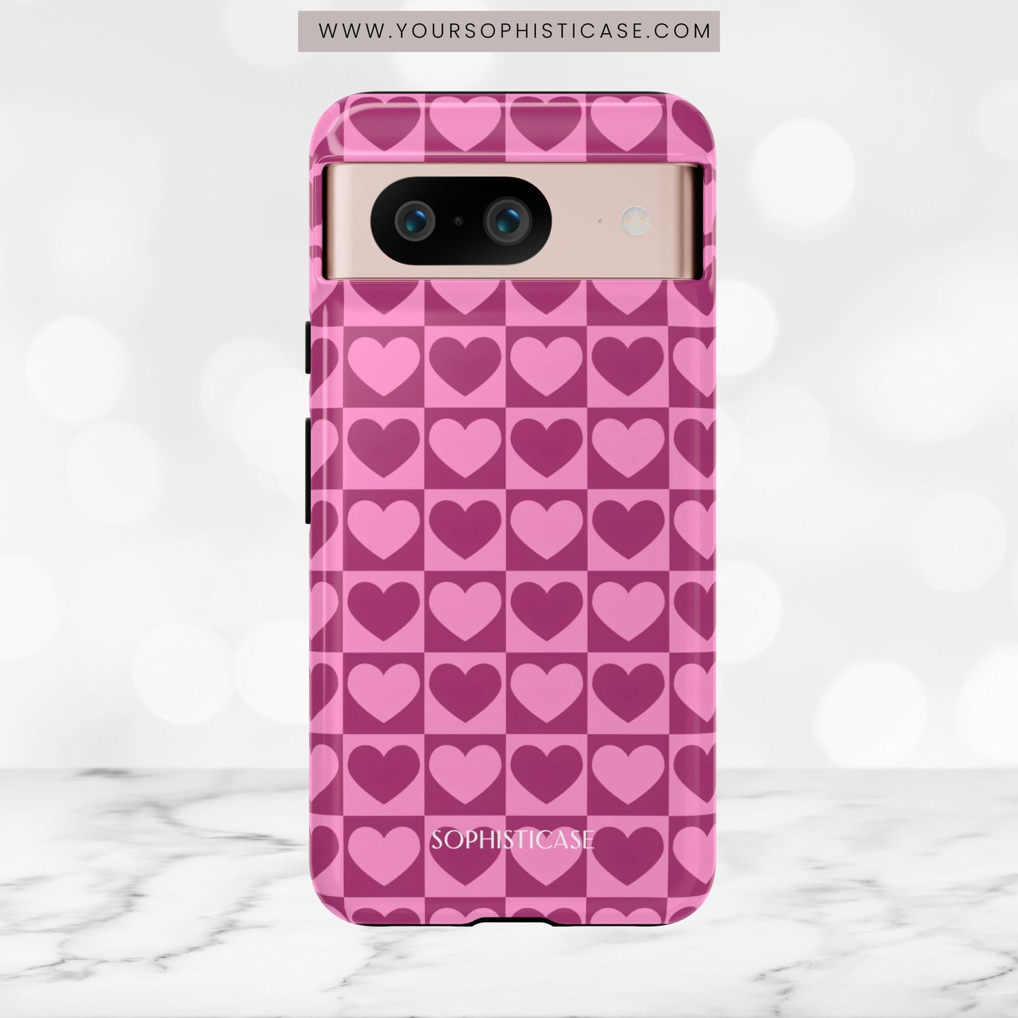 Tough Love in Purple - Tough Phone Case