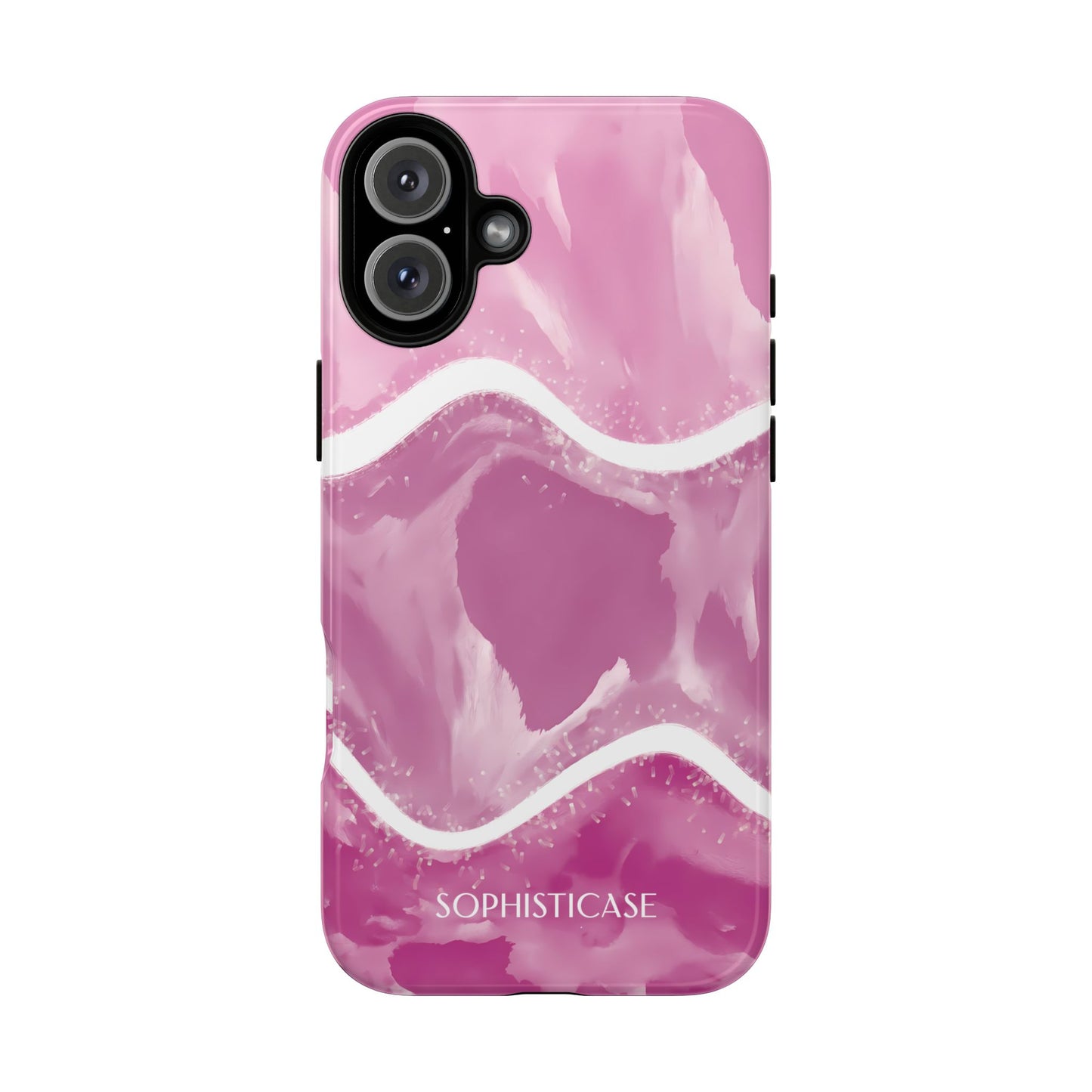 Serenity in Plum Purple - Drop Proof Phone Case for iPhone