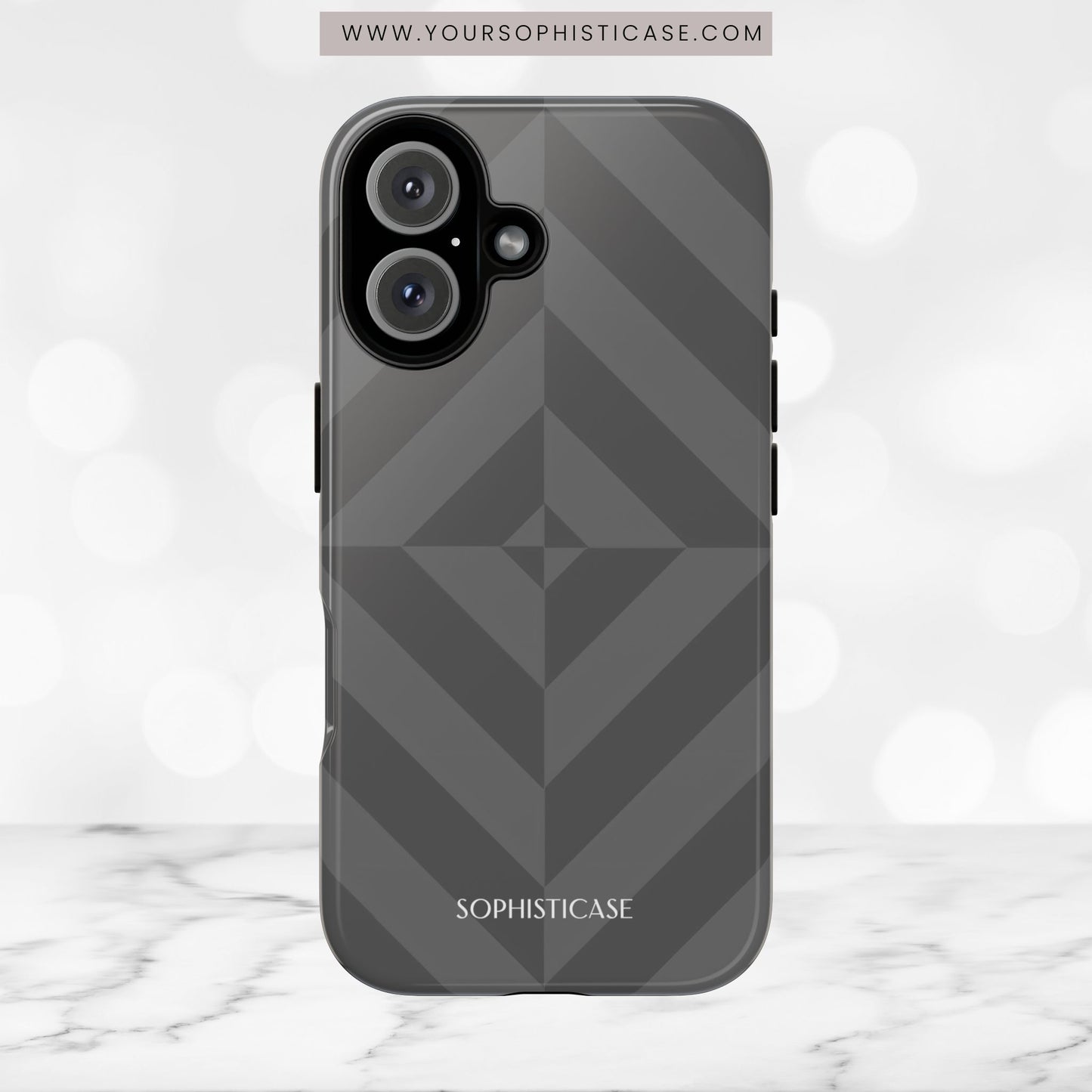 Zenergy in Charcoal Grey - iPhone Case, Samsung Galaxy Case, Google Pixel Case