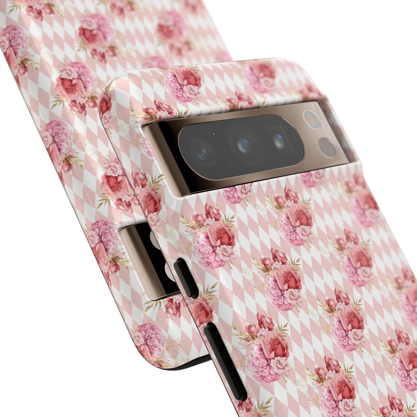 Rose Diamond Romance in Juliette - Tough Phone Case
