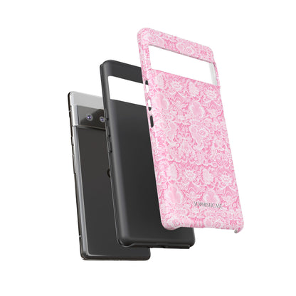 Luxe Lace in Pink - iPhone Case, Samsung Galaxy Case, Google Pixel Case