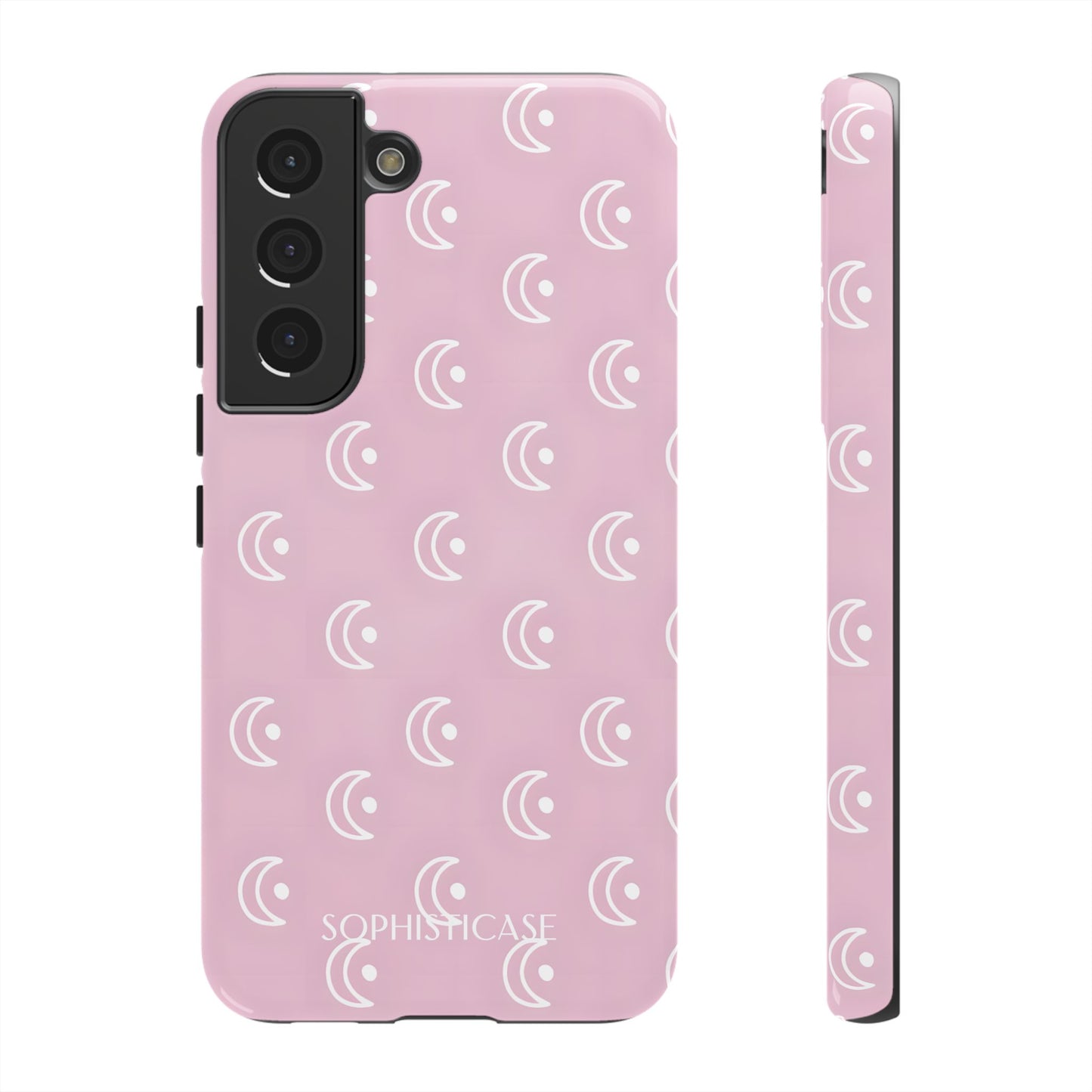 Moon Phase in Pink - Tough Phone Case for Samsung Galaxy