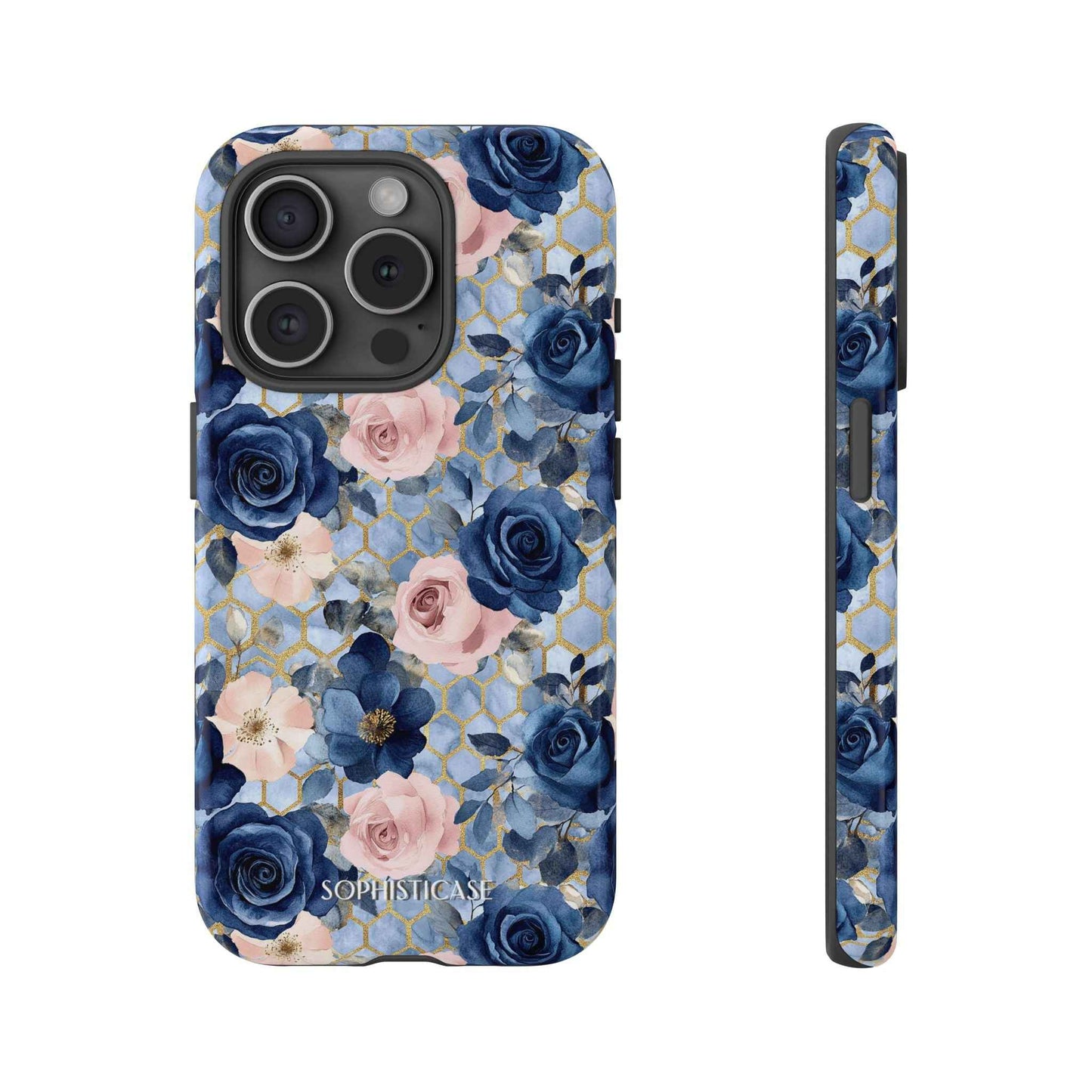 Royal Floral in Gilded Sky - Tough Phone Case