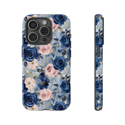 Royal Floral in Gilded Sky - Tough Phone Case