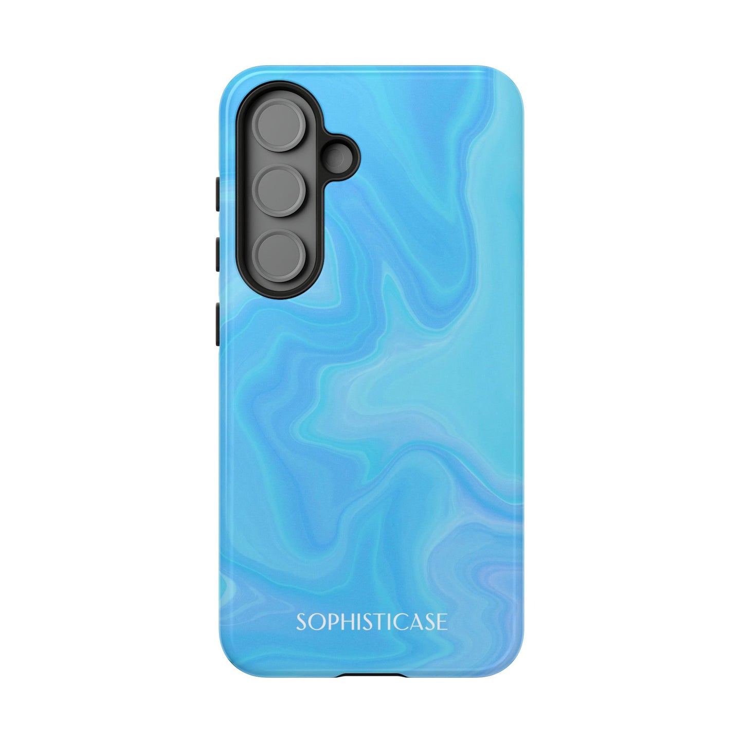 Liquid Magic in Blue - Drop Proof Phone Case for Samsung Galaxy