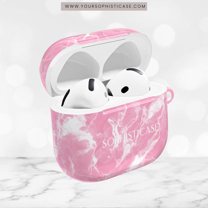 AirPod Cases - Marble Crush in Pink