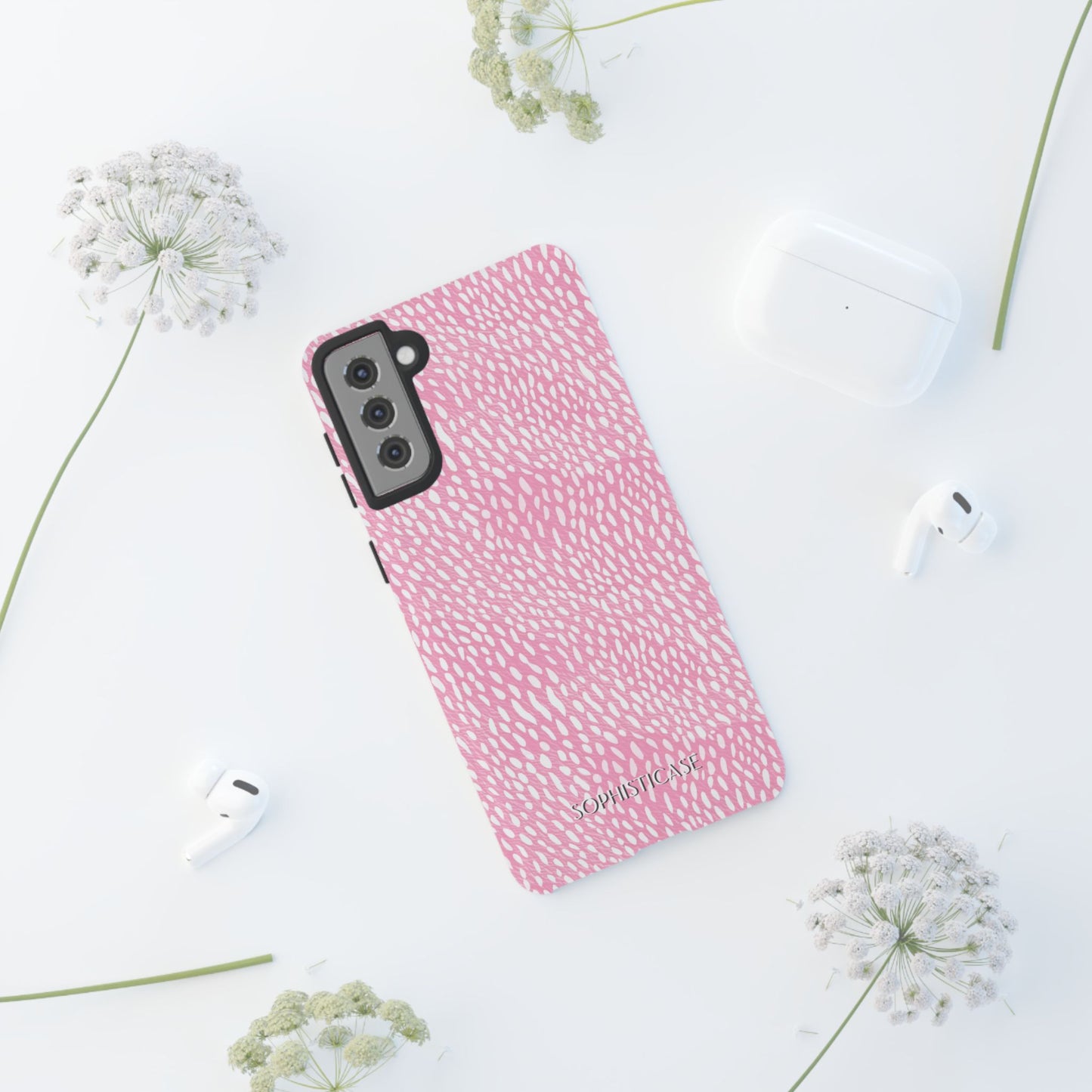 Oh Deer! in Pink - Tough Phone Case for Samsung Galaxy