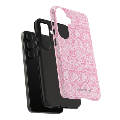 Luxe Lace in Pink - iPhone Case, Samsung Galaxy Case, Google Pixel Case