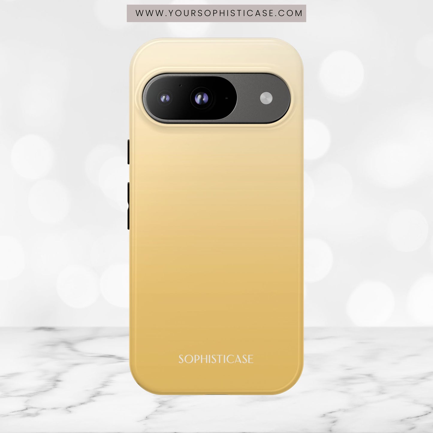 Heavenly in Mustard - Tough Phone Case