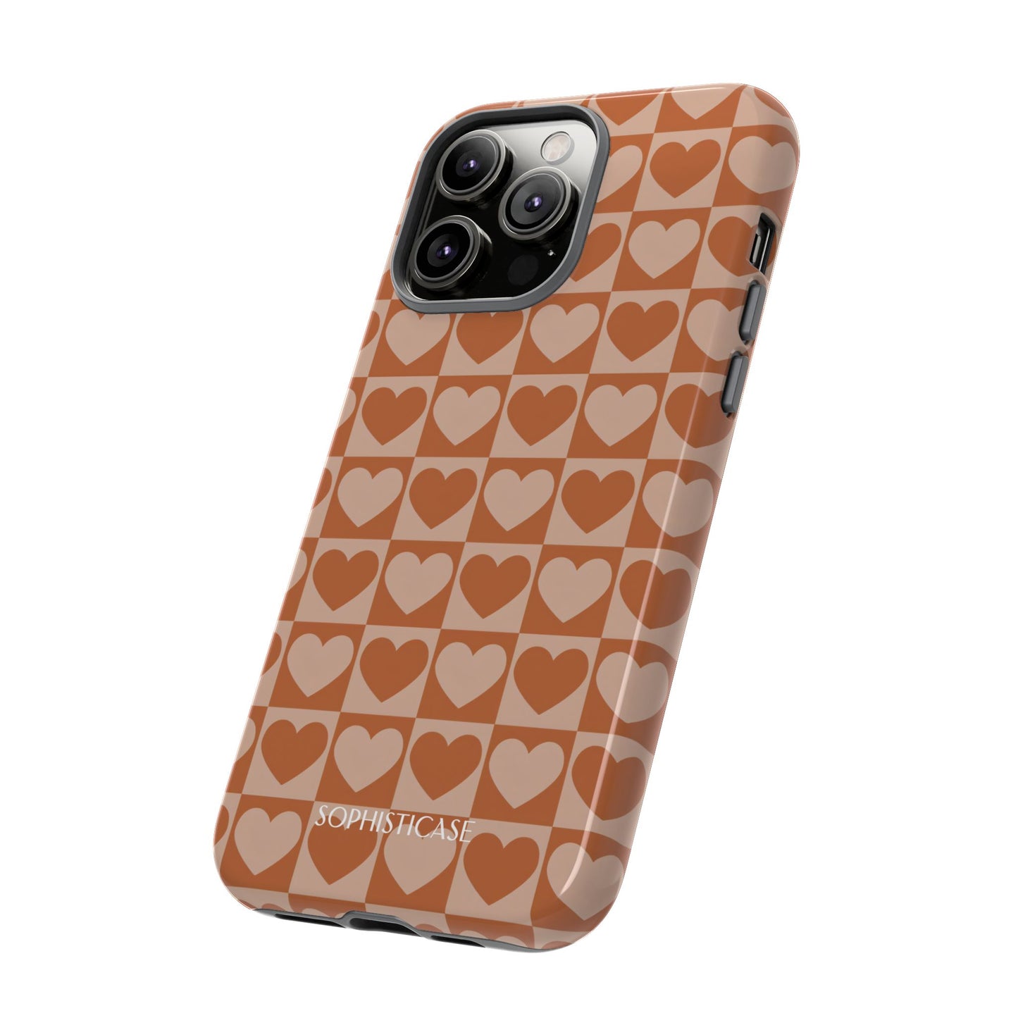 Tough Love in Brown - Tough Phone Case