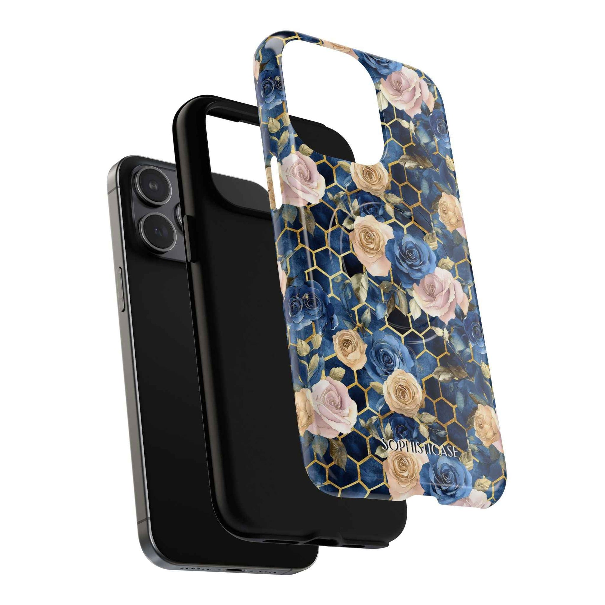 Royal Floral in Midnight Rose - iPhone Magsafe Case