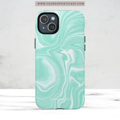 Liquid Dreams in Green - Magsafe Case