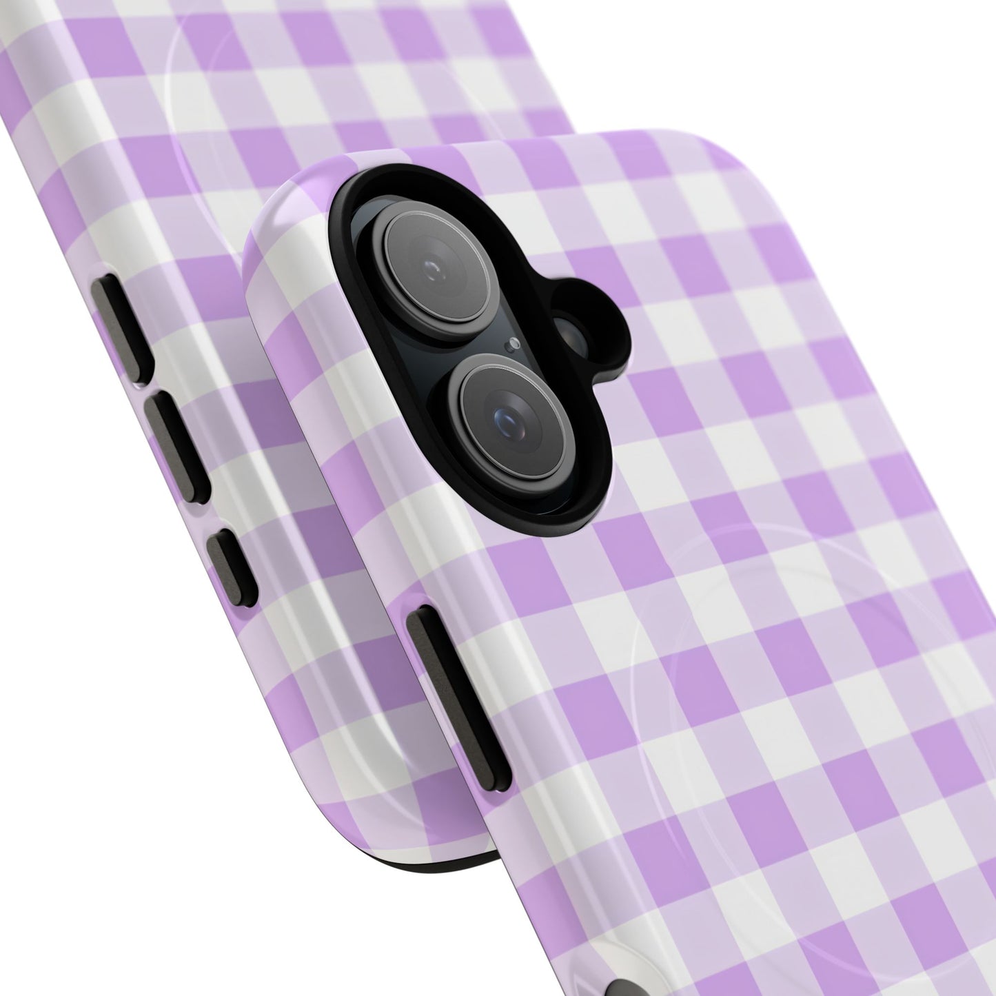 Gingham in Purple - Magsafe Case