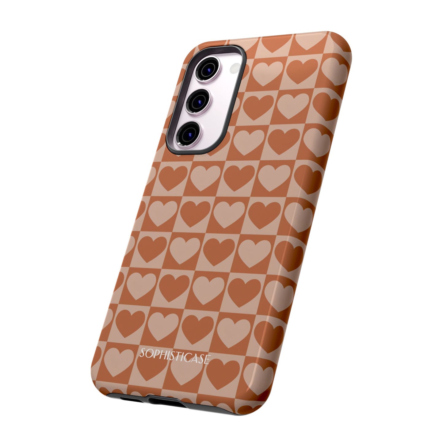 Tough Love in Brown - Tough Phone Case