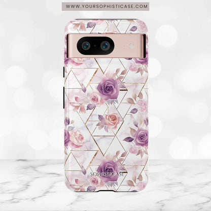 Royal Floral in Rose Royale - Tough Phone Case