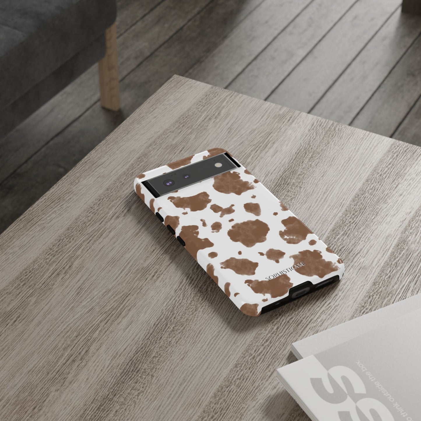 Holy Cow in Brown - iPhone Case, Samsung Galaxy Case, Google Pixel Case