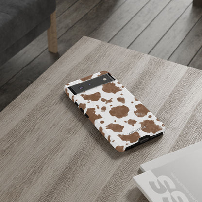 Holy Cow in Brown - iPhone Case, Samsung Galaxy Case, Google Pixel Case