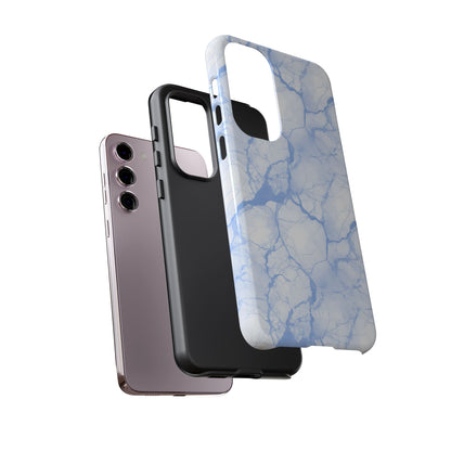 Marble Opulence in Blue - Tough Phone Case