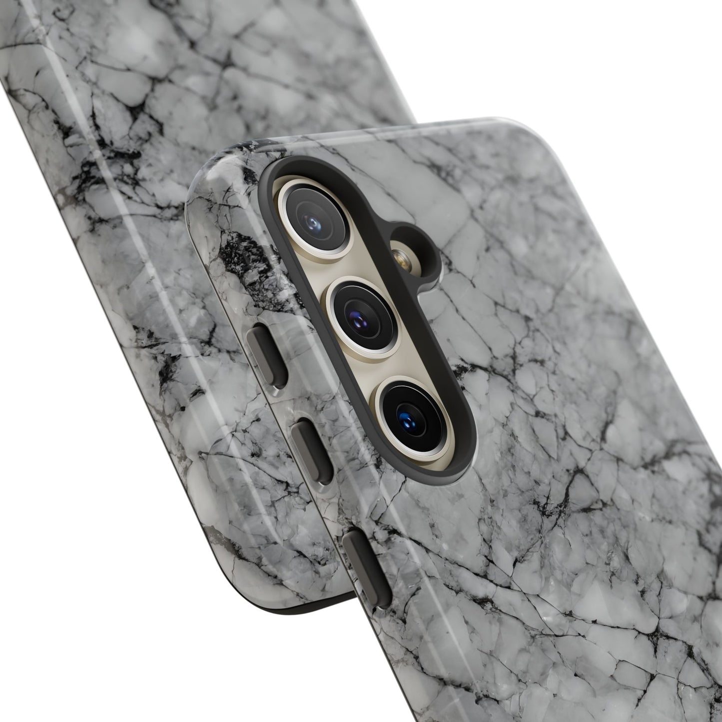 Marble Opulence in Grey - iPhone Case, Samsung Galaxy Case, Google Pixel Case