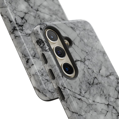 Marble Opulence in Grey - iPhone Case, Samsung Galaxy Case, Google Pixel Case