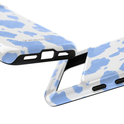 Holy Cow in Blue - Tough Phone Case