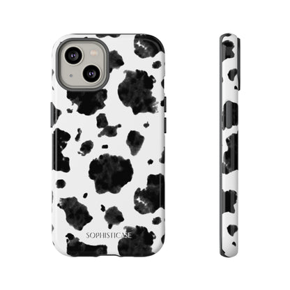 Holy Cow in Black - iPhone Case
