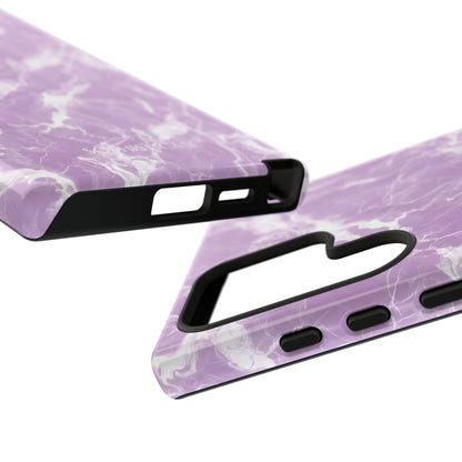 Marble Crush in Purple - Tough Phone Case