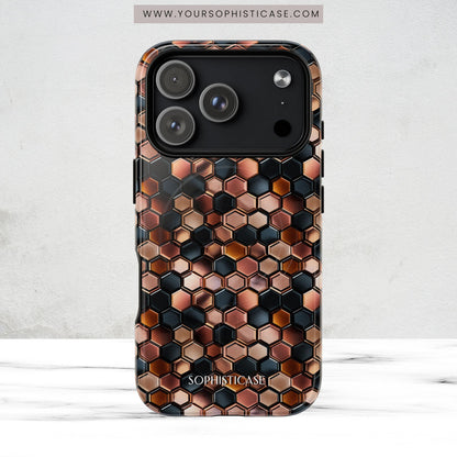 Rose' Runway in Honeycomb Mosaic - Magsafe Case