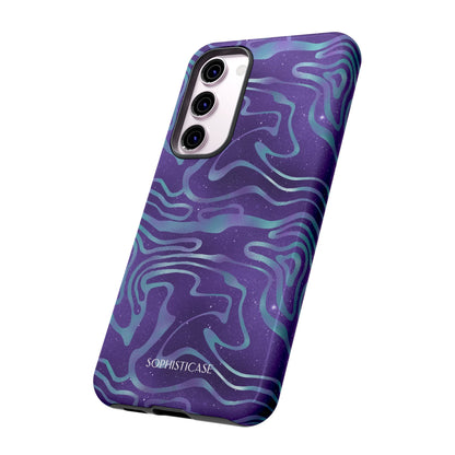 Cosmic Gold in Blue & Purple - iPhone Case, Samsung Galaxy Case, Google Pixel Case