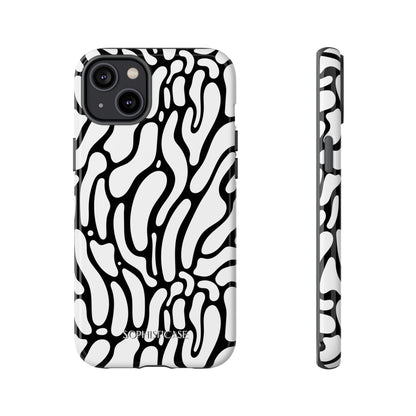 Dark Thoughts in Onyx - Tough Phone Case