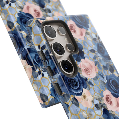 Royal Floral in Gilded Sky - Tough Phone Case