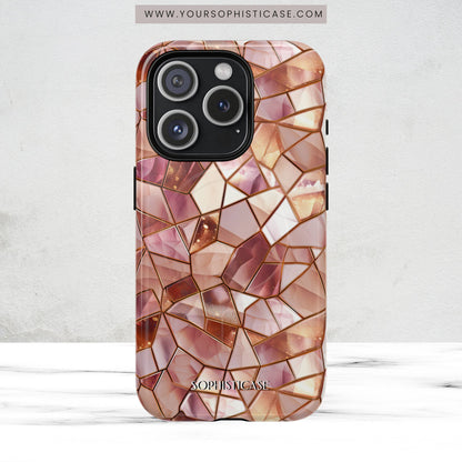 Rose' Runway in Champagne Mosaic - Magsafe Case