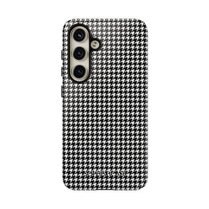 Tough Case - Houndstooth in Black