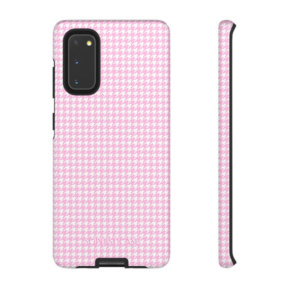 Tough Case - Houndstooth in Pink