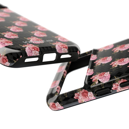 Rose Diamond Romance in Vivienne - Tough Phone Case