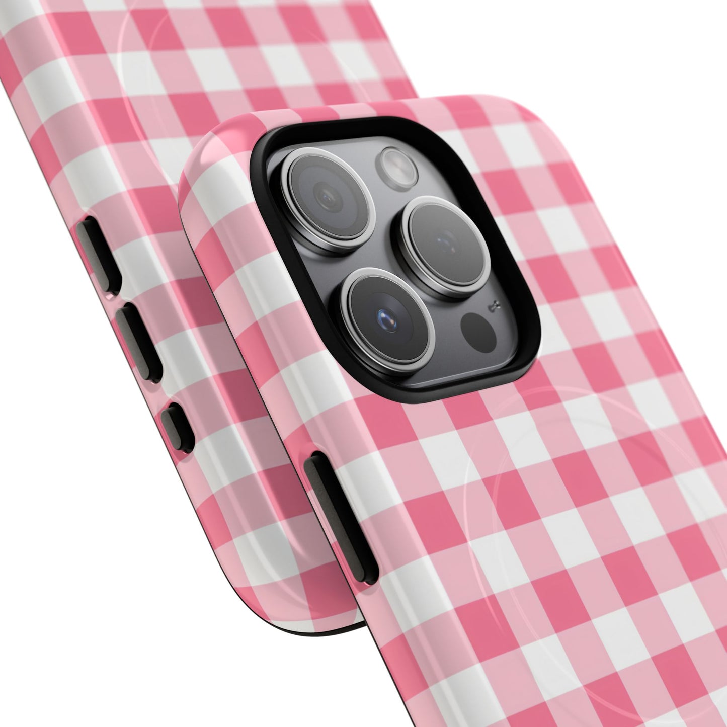 Gingham in Salmon - Magsafe Case