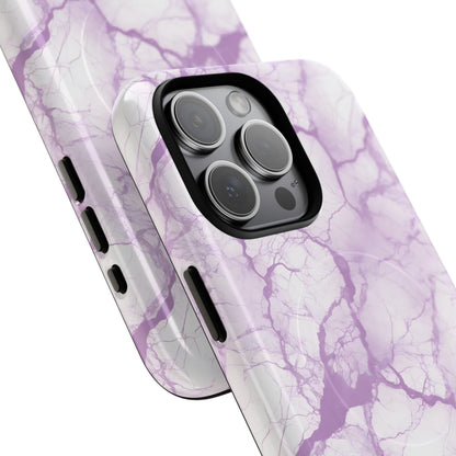 Marble Opulence in Purple - Magsafe Case