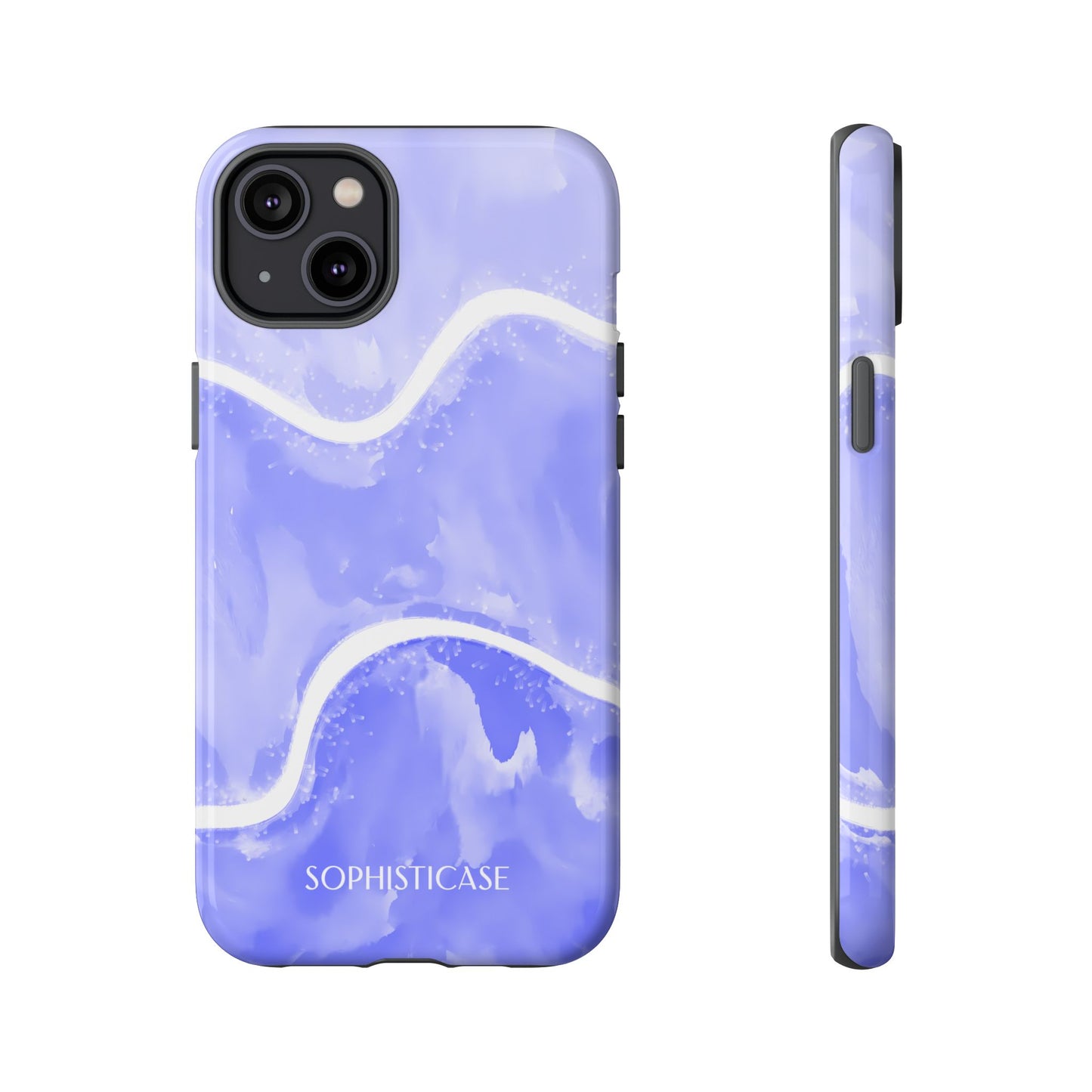 Serenity in Light Purple - Tough Phone Case for iPhone