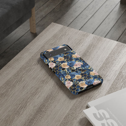 Royal Floral in Midnight Rose - Tough Phone Case