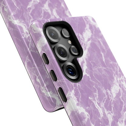 Marble Crush in Purple - Tough Phone Case