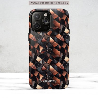 Rose' Runway in Noir Mosaic - Magsafe Case