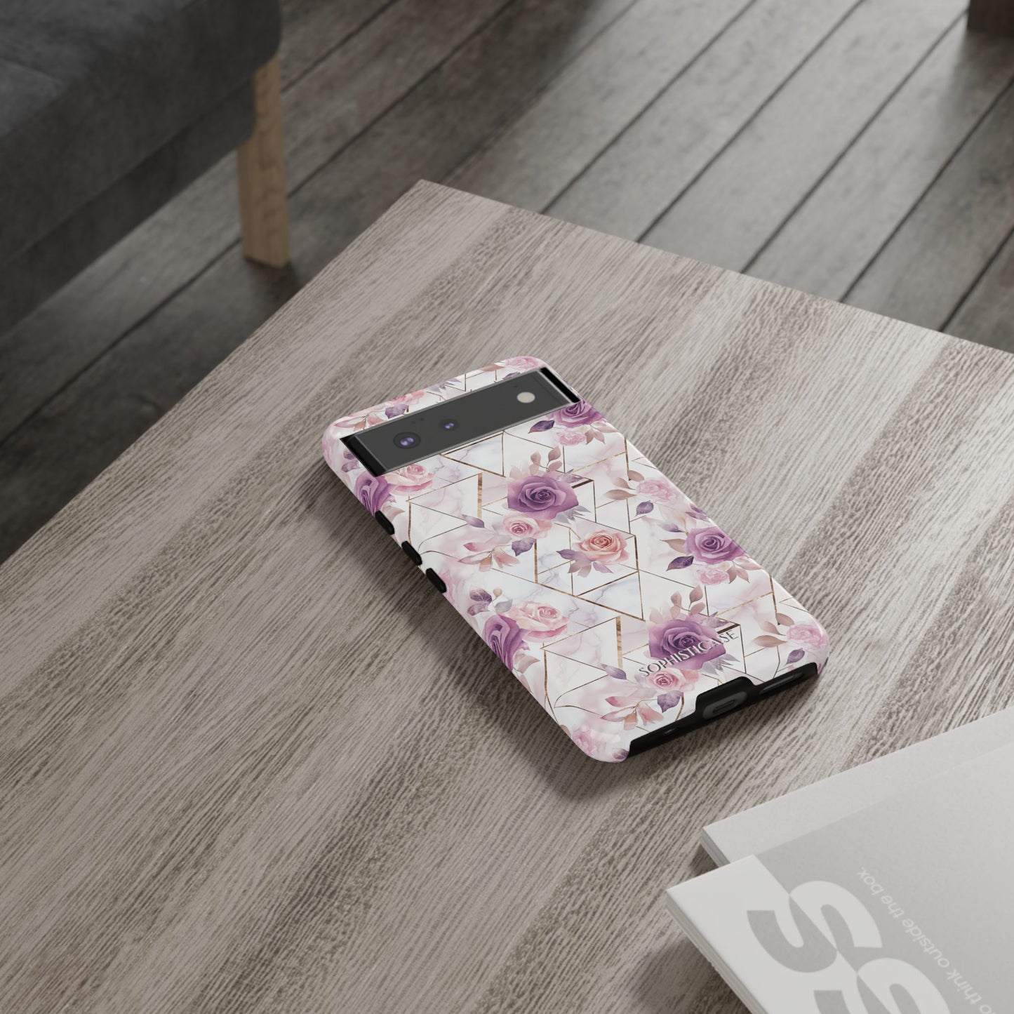 Royal Floral in Rose Royale - Tough Phone Case