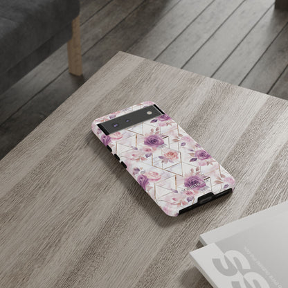 Royal Floral in Rose Royale - Tough Phone Case